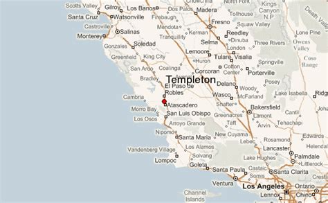 templeton ca map